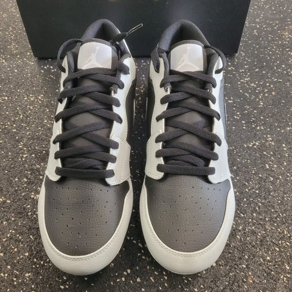 Nike Air Jordan 1 Low TD Shadow 2.0 Grey Football Cleat Size 12 FJ6245-002 - Picture 3 of 8